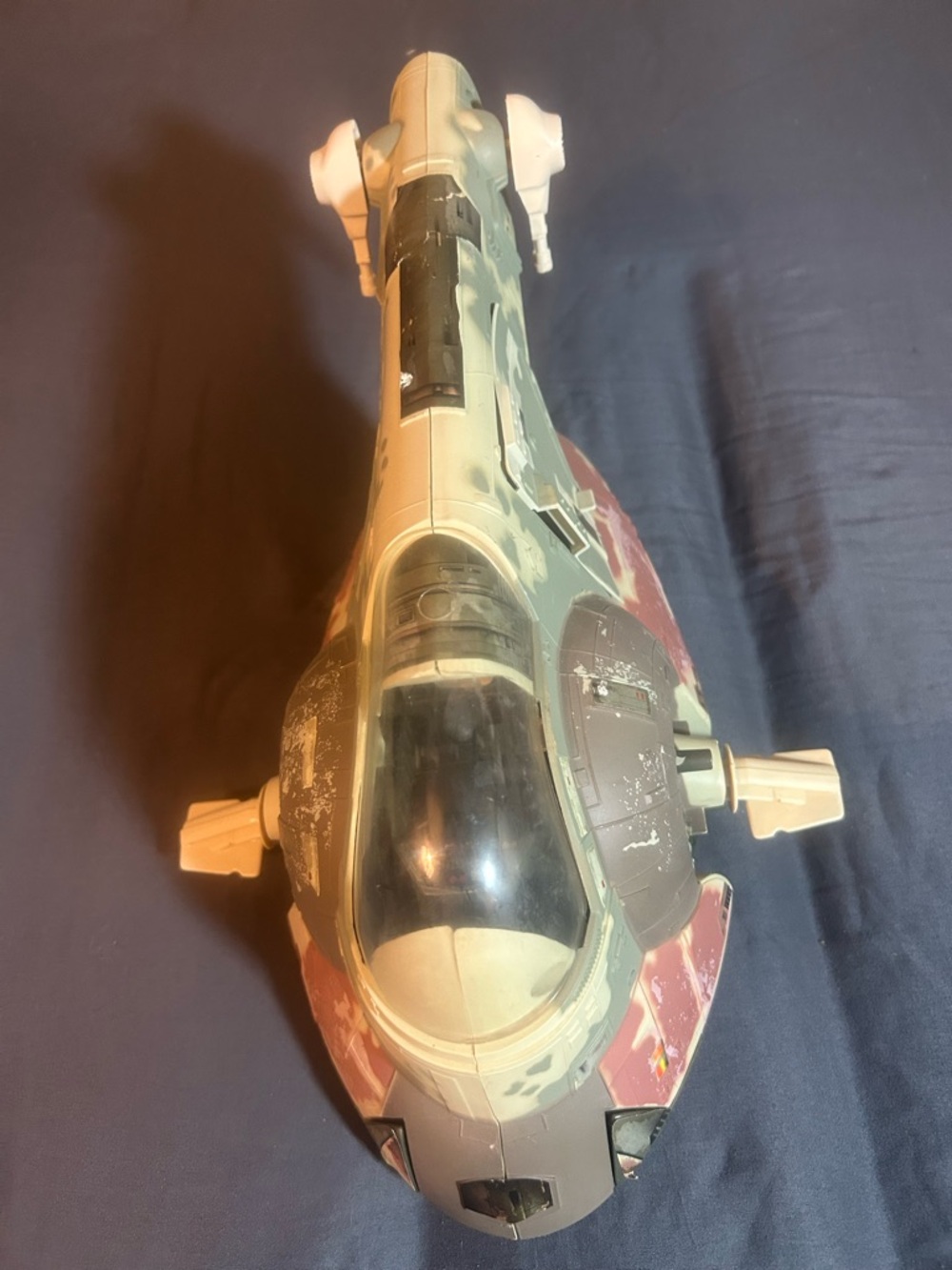 Boba Fett Starfighter Kids Toy - Green & Tan